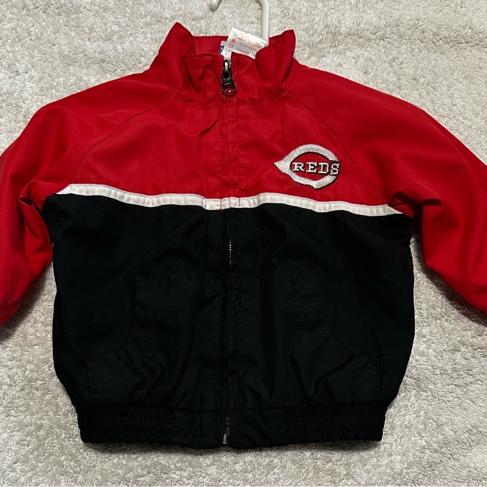 Majestic Red and Black Kids Jacket
